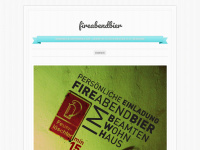 fireabendbier.wordpress.com Webseite Vorschau