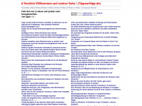 tippsurftipp.de Webseite Vorschau