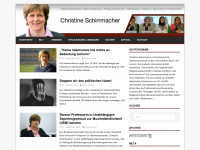 christineschirrmacher.info Webseite Vorschau