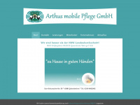 arthus-pflege.de Webseite Vorschau