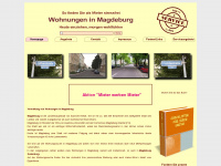 wohnungen-in-magdeburg.com Webseite Vorschau