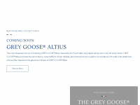 greygoose.com Webseite Vorschau