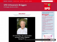 spd-brueggen.de Webseite Vorschau