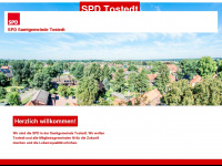 spd-tostedt.de Webseite Vorschau