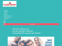 goettingen.aidshilfe.de Webseite Vorschau