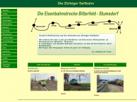 saftbahn.de Webseite Vorschau