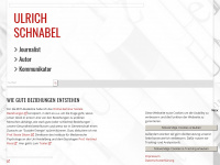 ulrichschnabel.de Webseite Vorschau