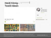 textil-ideen.blogspot.com Webseite Vorschau