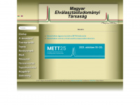 mett.hu Webseite Vorschau
