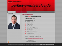 perfact-eventservice.de Webseite Vorschau