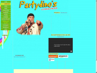 partydinos.com Webseite Vorschau