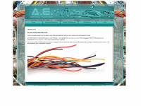 artificial-electrode.com Webseite Vorschau