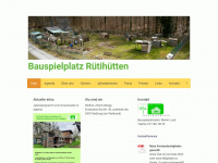 ruetihuetten.ch Webseite Vorschau