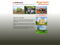 digitent.cz Webseite Vorschau