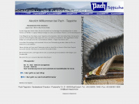pach-teppiche.com Webseite Vorschau