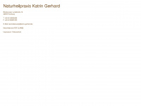 katrin-gerhard.de Webseite Vorschau