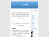 chstudent.wordpress.com Webseite Vorschau