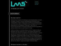 lms-soundservice.de Webseite Vorschau