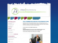 j-braun-steuerberatung.de Webseite Vorschau