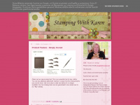 stampingwithkaren.blogspot.com Webseite Vorschau