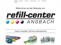 refillcenter-ansbach.de Webseite Vorschau