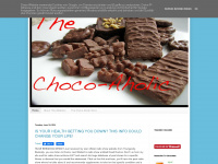 thechocoaholic.blogspot.com Webseite Vorschau