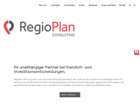 regioplan.eu Webseite Vorschau