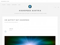 highspeed-at.net Webseite Vorschau
