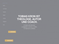 tobiaskron.com Webseite Vorschau