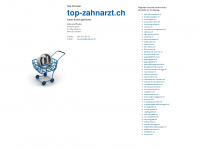 top-zahnarzt.ch Webseite Vorschau