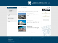 wueger-gastronomie.ch Webseite Vorschau
