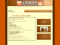 jkauth.de Webseite Vorschau