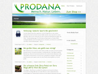 prodana-blog.de Webseite Vorschau