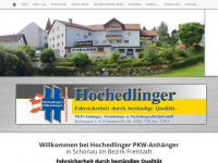 hochedlinger.com Webseite Vorschau