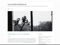 glaswassertheorie.wordpress.com Webseite Vorschau