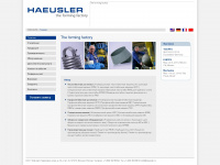 haeusler.ru Webseite Vorschau