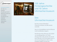alte-zeitmesser.de Webseite Vorschau