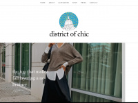 districtofchic.com Webseite Vorschau