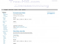 tree-hill.com Webseite Vorschau
