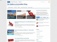 mallorca-immobilien-blog.de Webseite Vorschau
