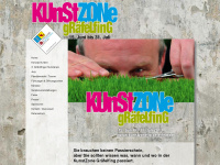 kunstzone-graefelfing.de Webseite Vorschau