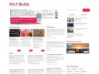 sylt-blog.de Webseite Vorschau