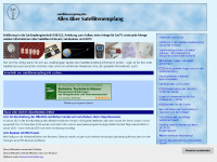 satellitenempfang.info Webseite Vorschau