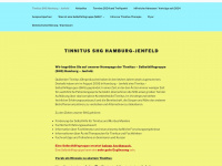 tinnitus-hamburg-jenfeld.de Webseite Vorschau