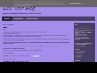 woll-troll.blogspot.com Webseite Vorschau
