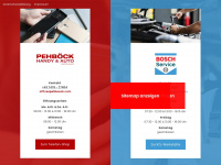 pehboeck.com Webseite Vorschau