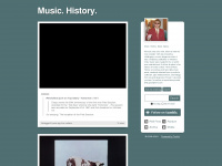 musichistory.tumblr.com Webseite Vorschau