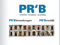 prb.ch Webseite Vorschau