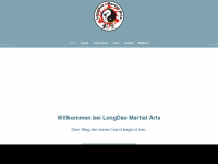longdao-martialarts.de Webseite Vorschau