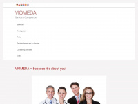 viomeda.com Webseite Vorschau